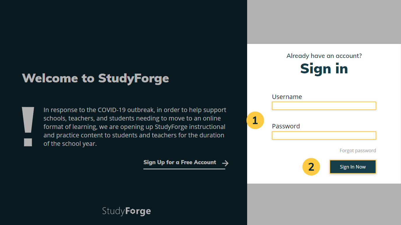 How do I log into directly?